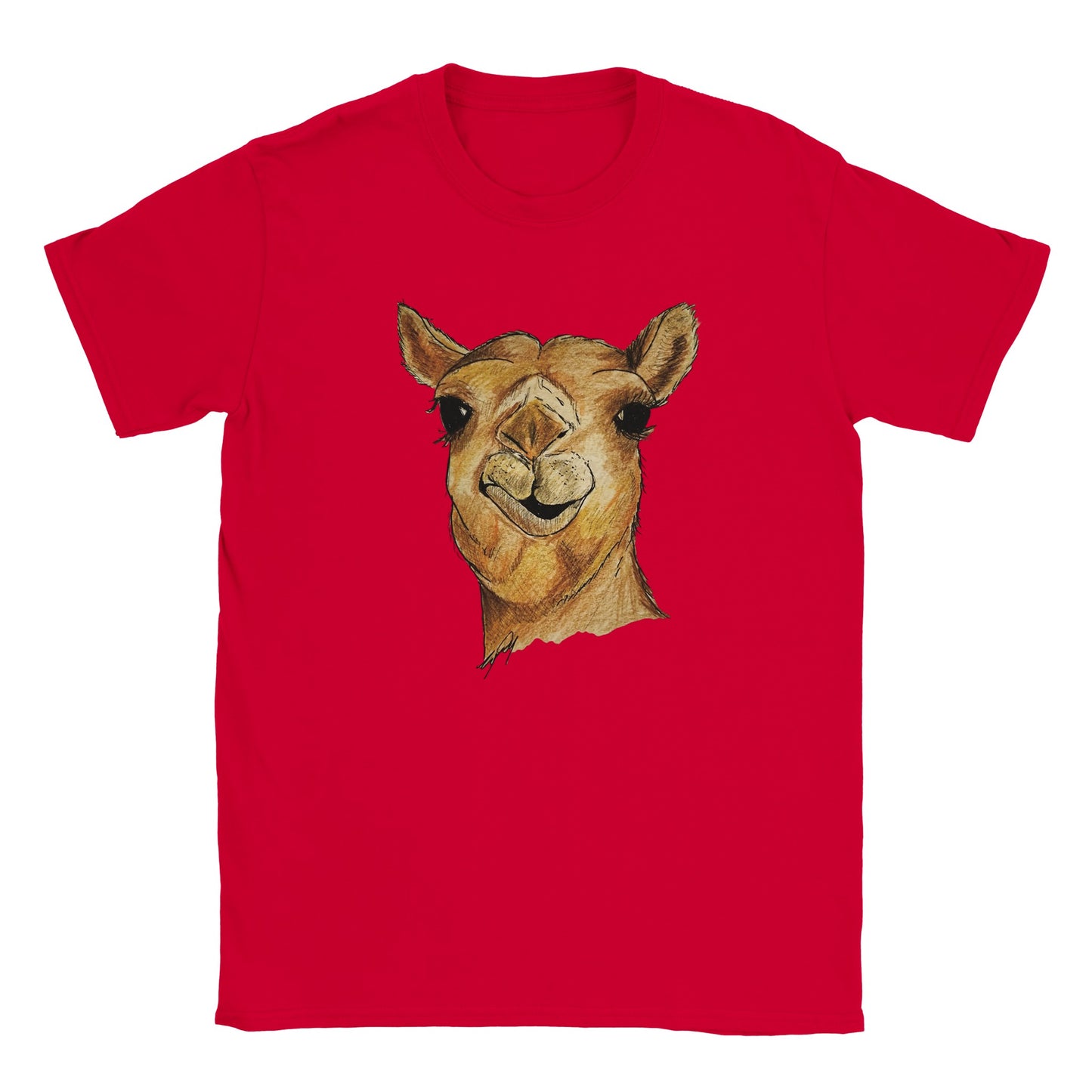 Camel Kids Crewneck T-shirt