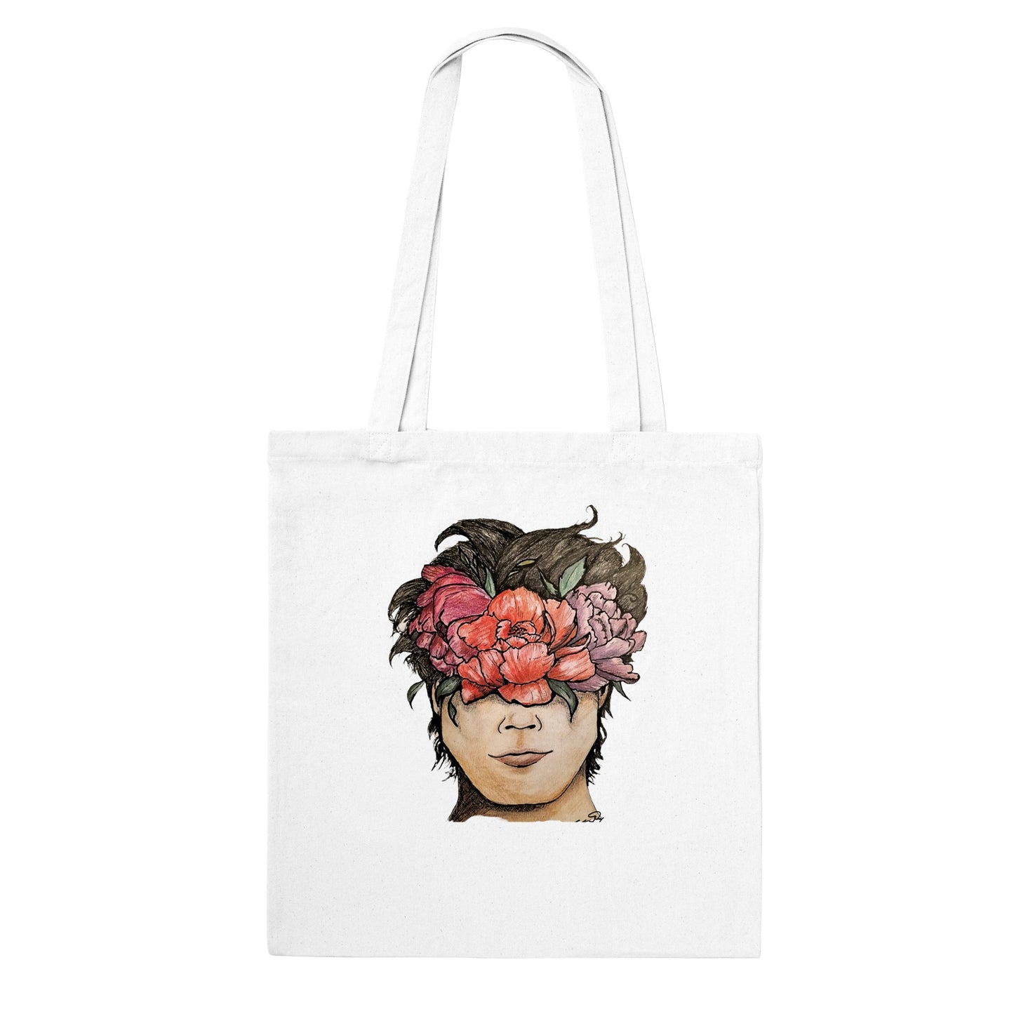 Masculinity in Bloom Tote Bag