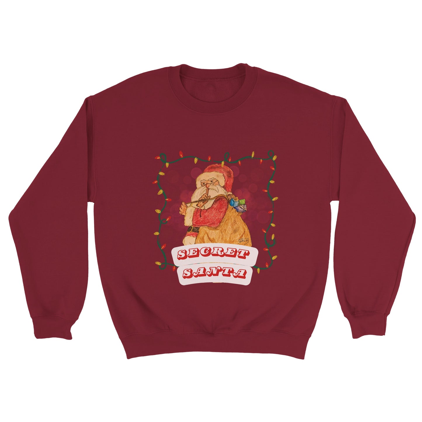 Secret Santa Unisex Crewneck Sweatshirt