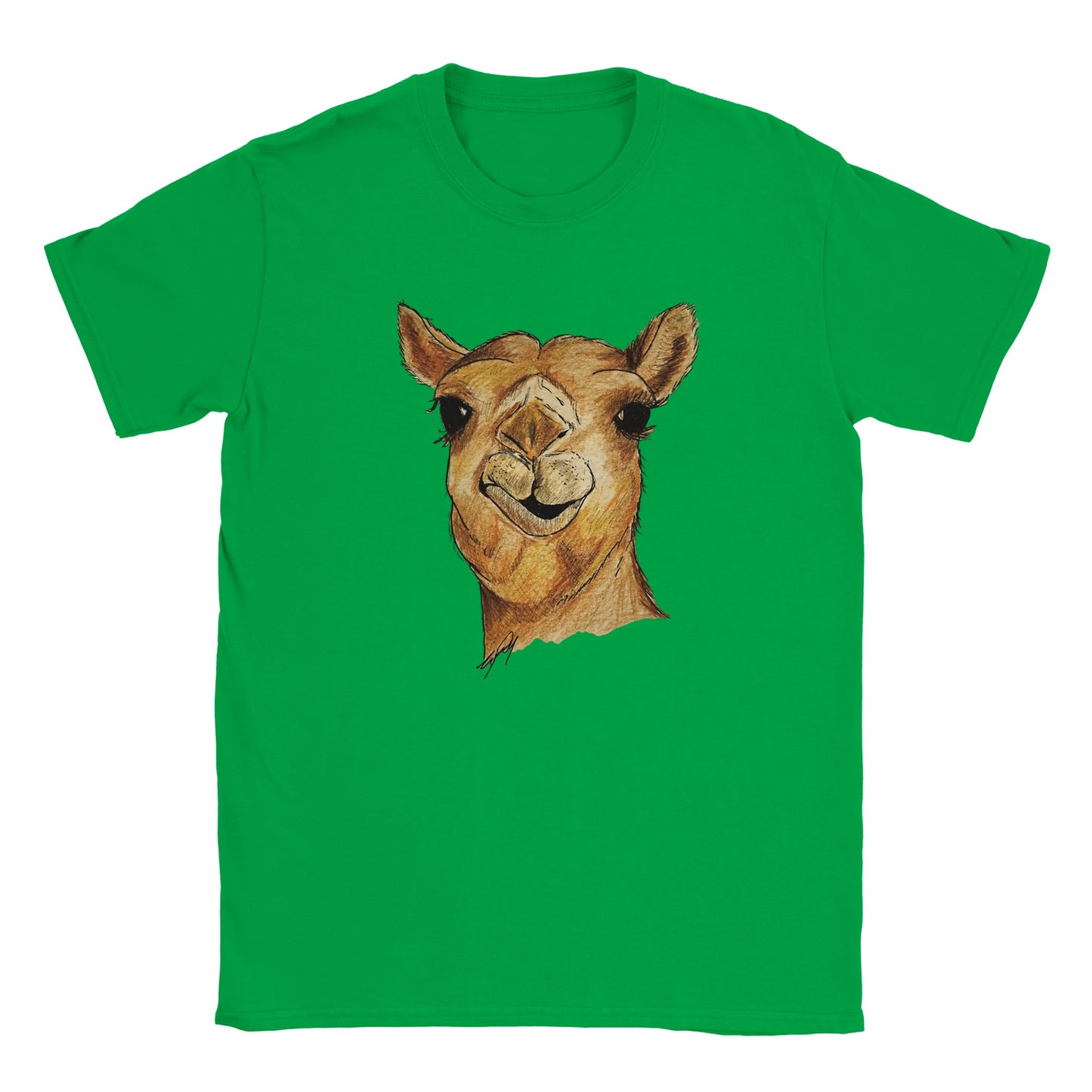 Camel Kids Crewneck T-shirt
