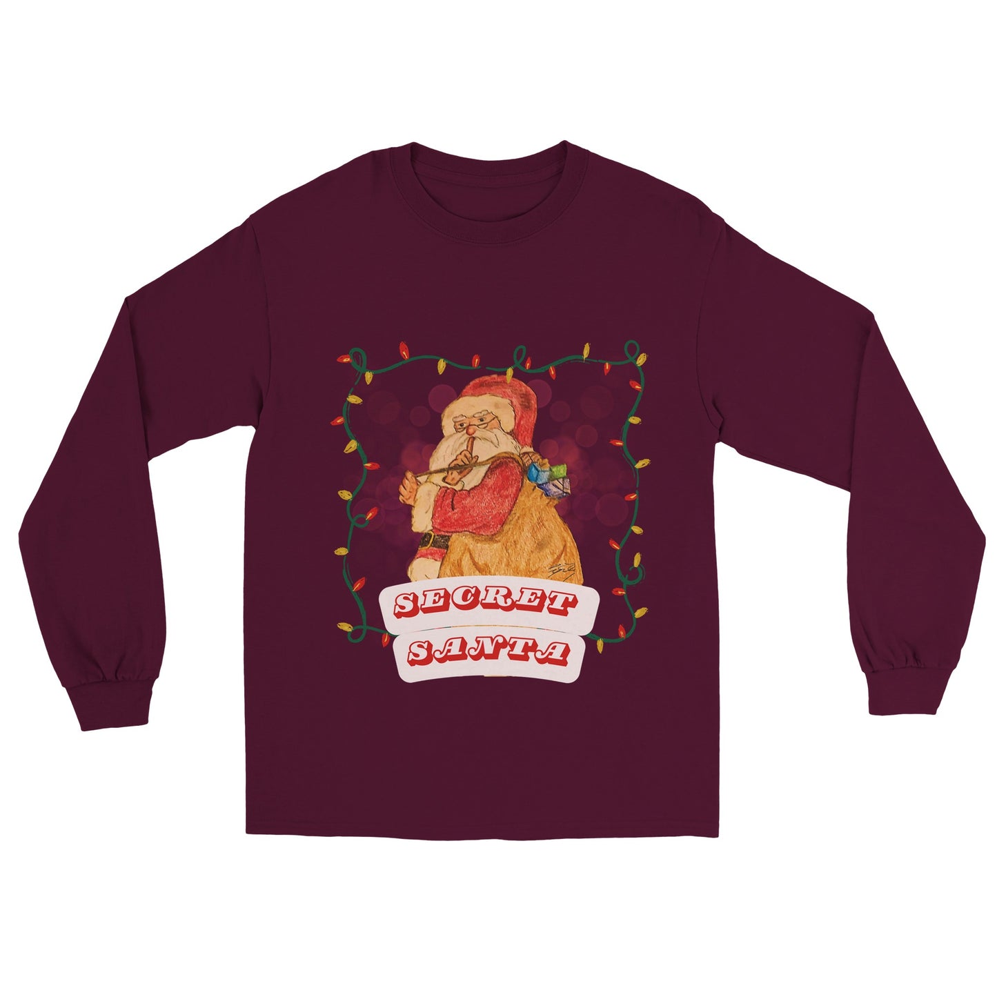 Secret Santa Unisex Longsleeve T-shirt