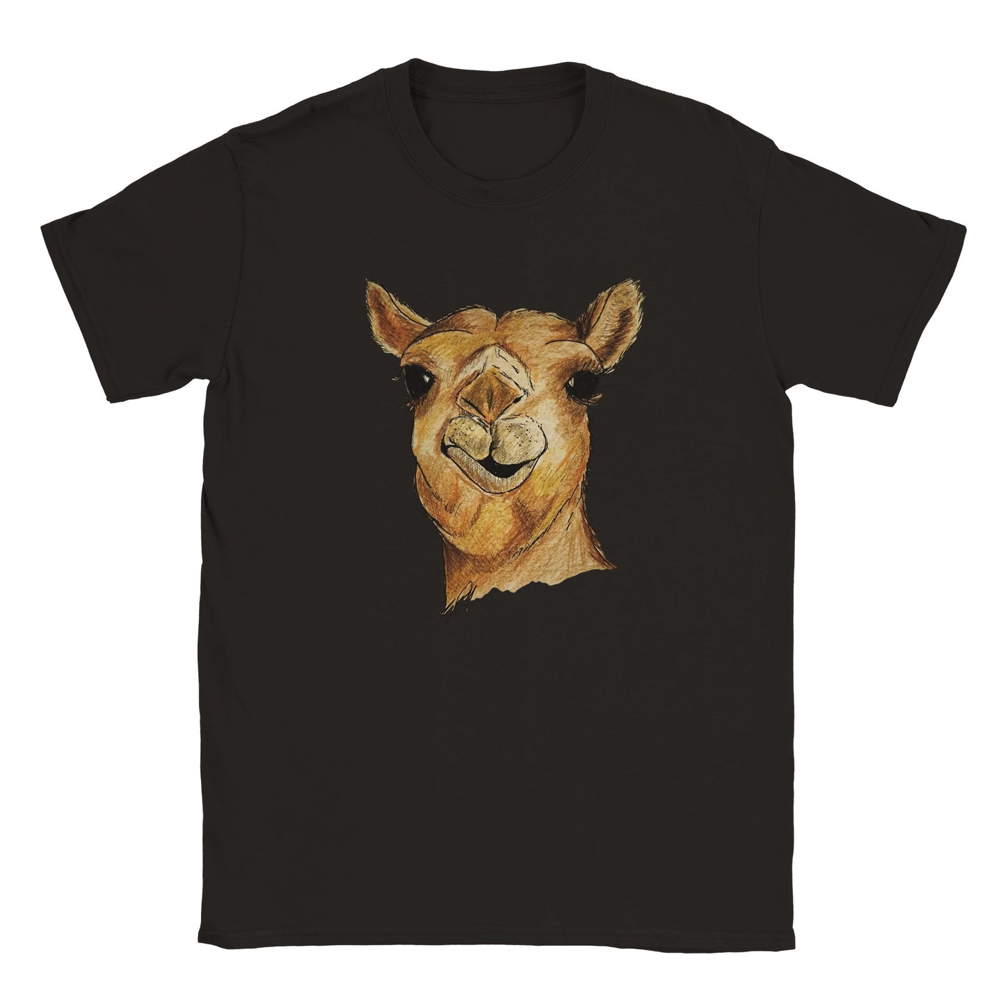 Camel Kids Crewneck T-shirt