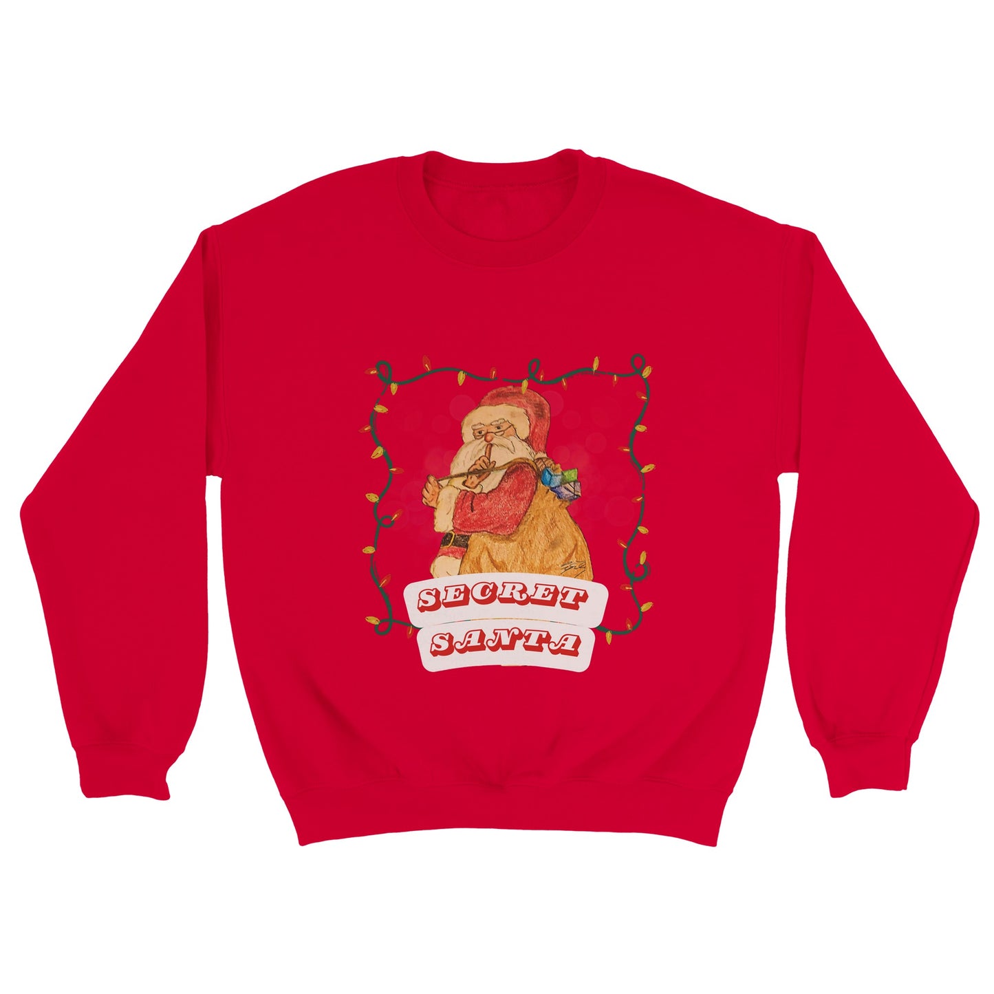 Secret Santa Unisex Crewneck Sweatshirt