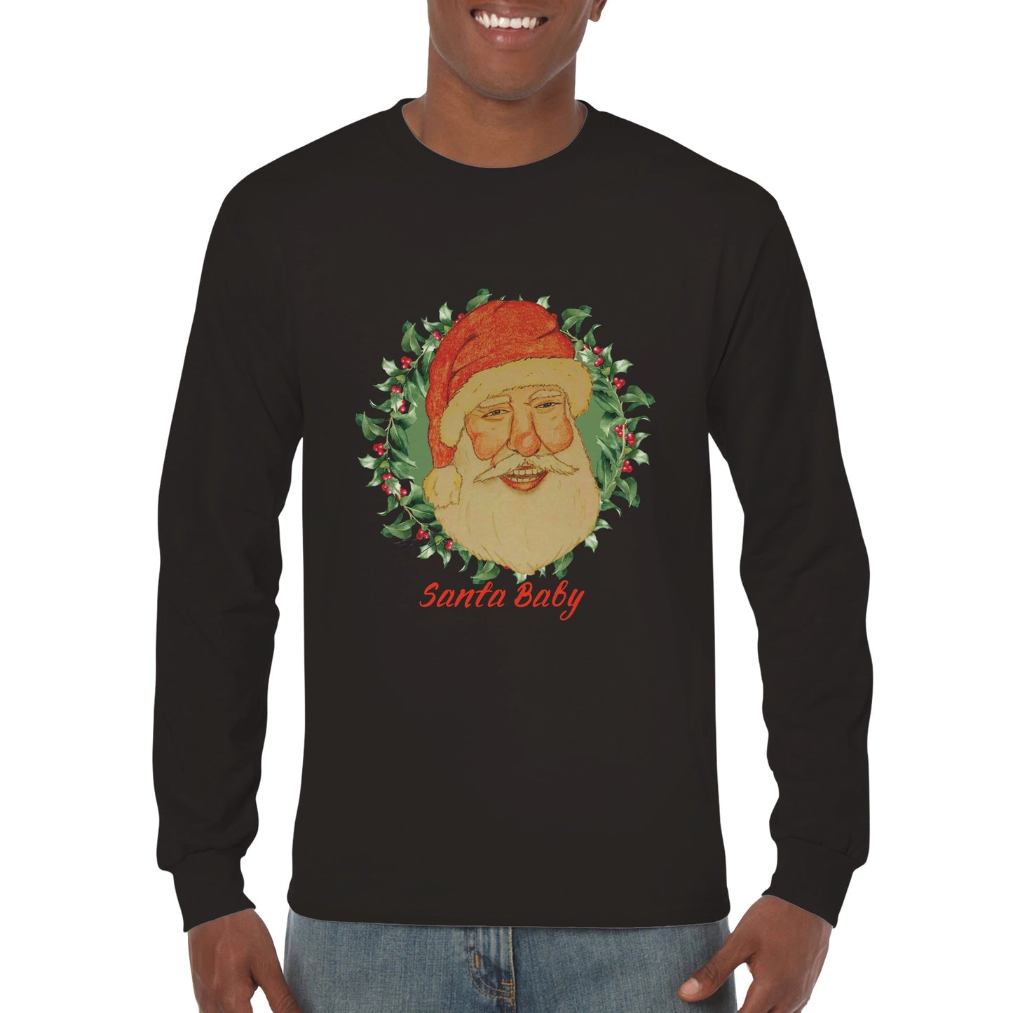Santa baby Unisex Longsleeve T-shirt