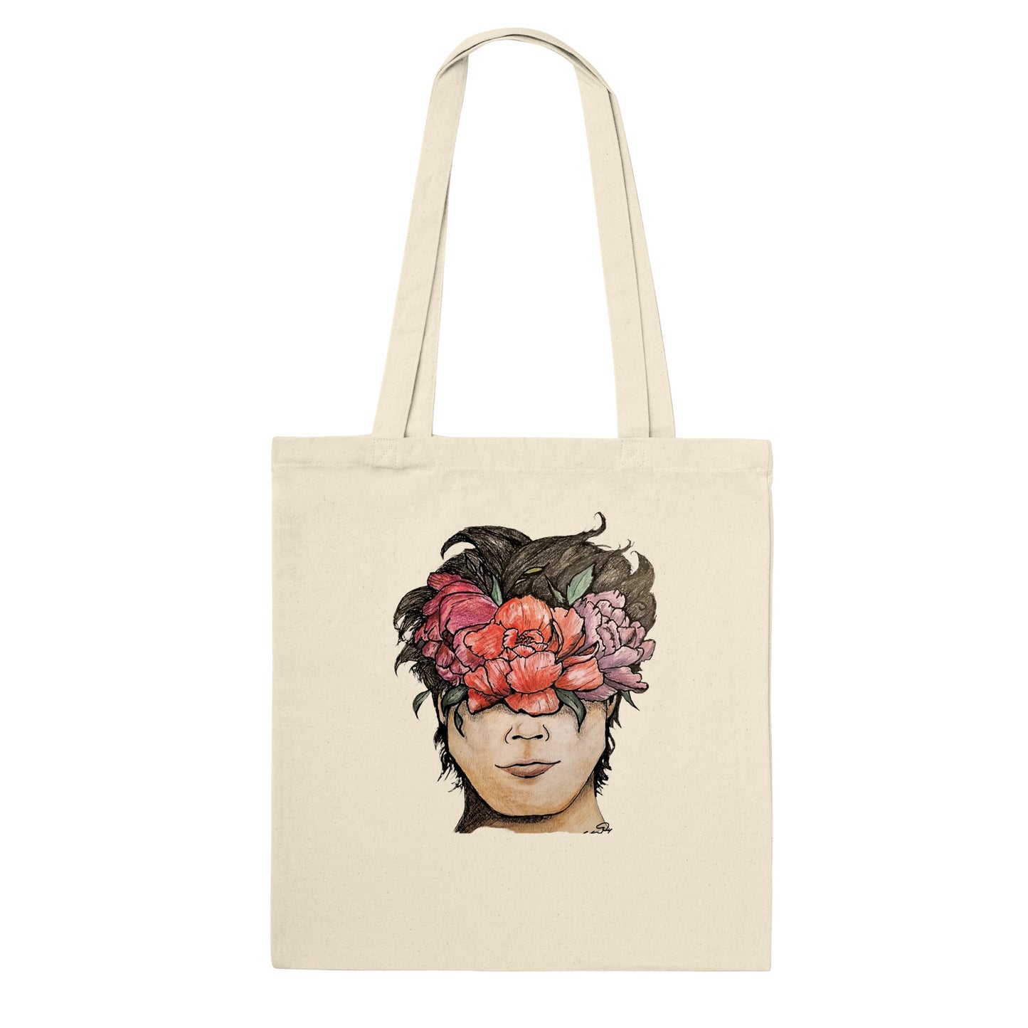 Masculinity in Bloom Tote Bag