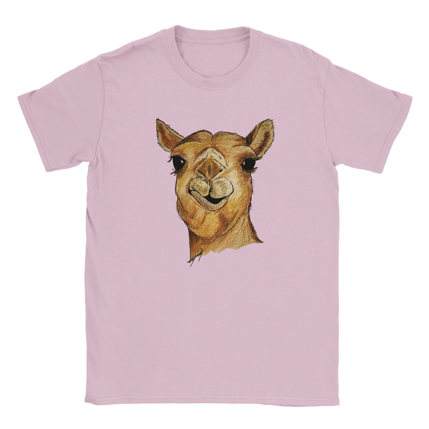 Camel Kids Crewneck T-shirt