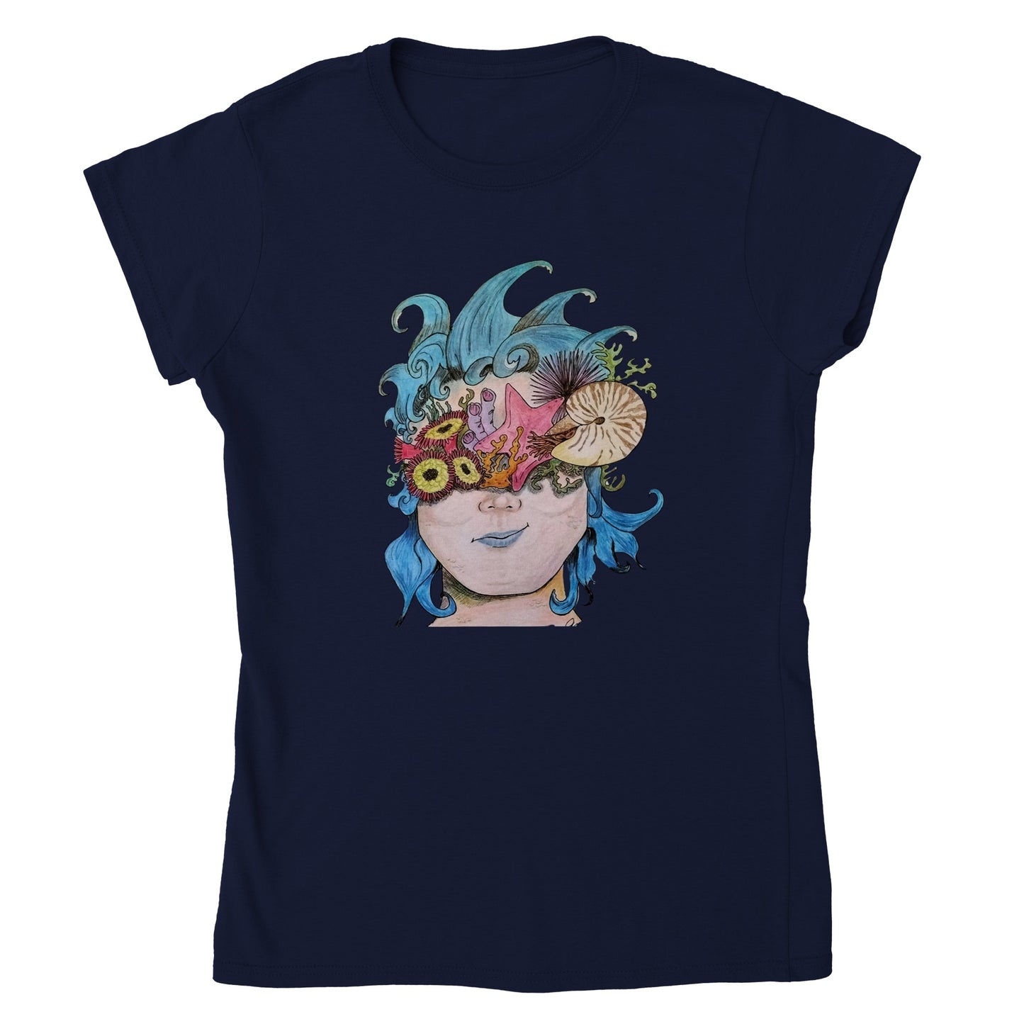 Mistress of the Sea Womens Crewneck T-shirt