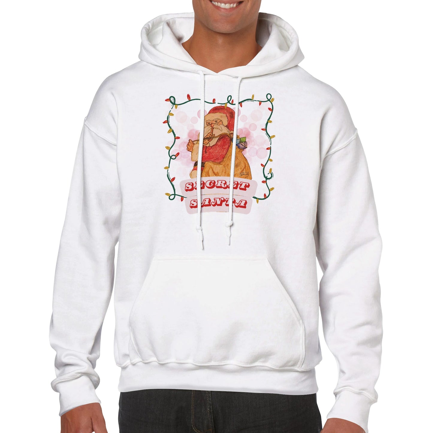 Secret Santa Unisex Pullover Hoodie