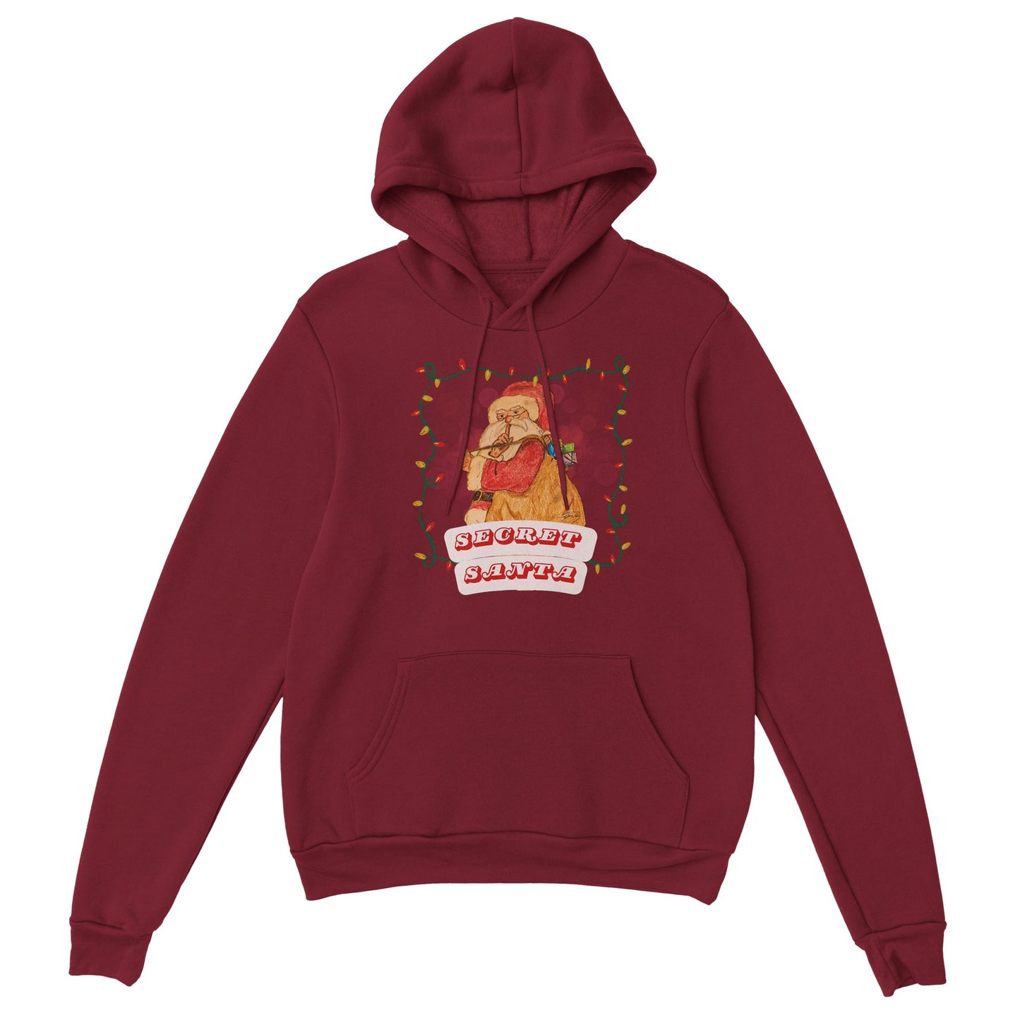 Secret Santa Unisex Pullover Hoodie