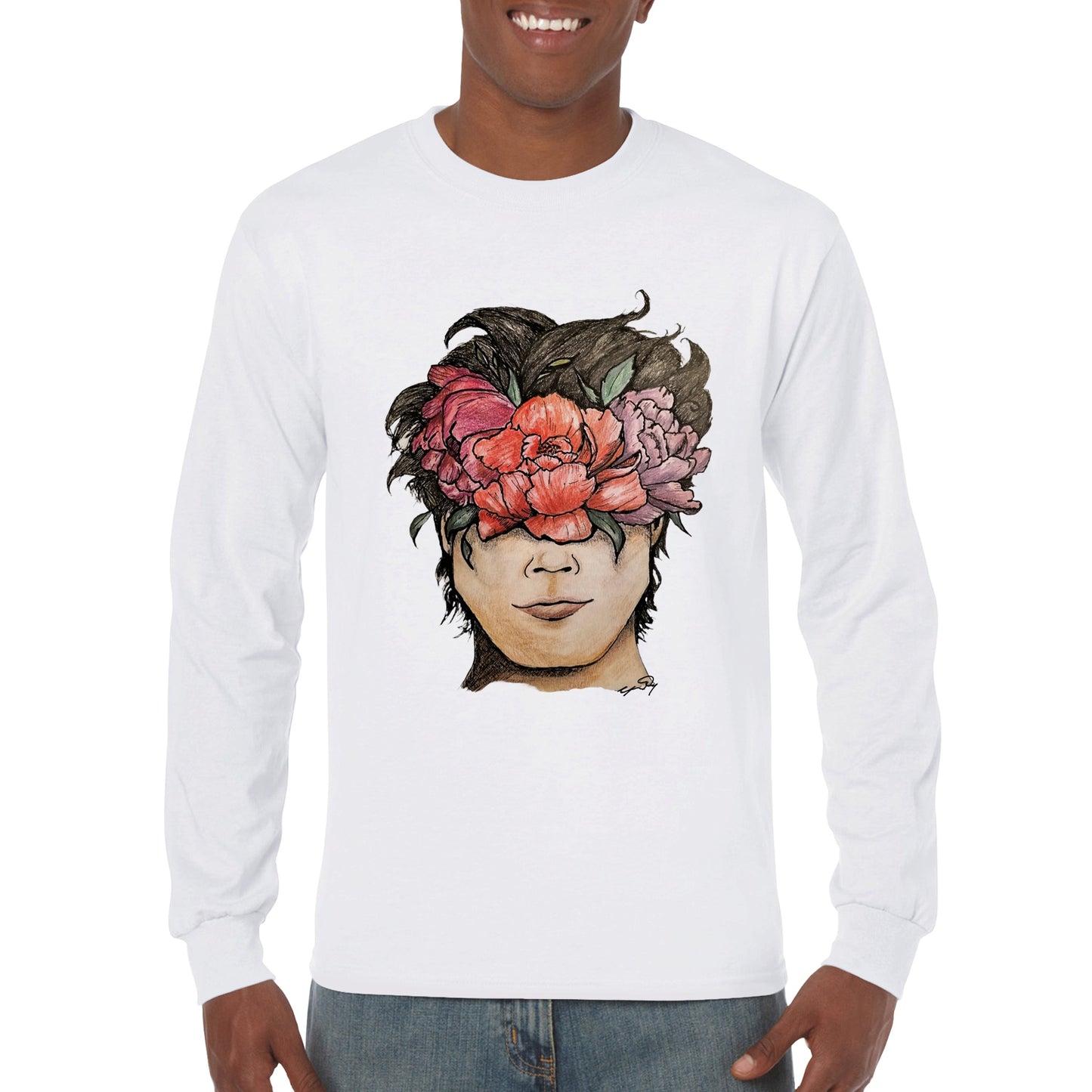 Masculinity in Bloom Unisex Longsleeve T-shirt