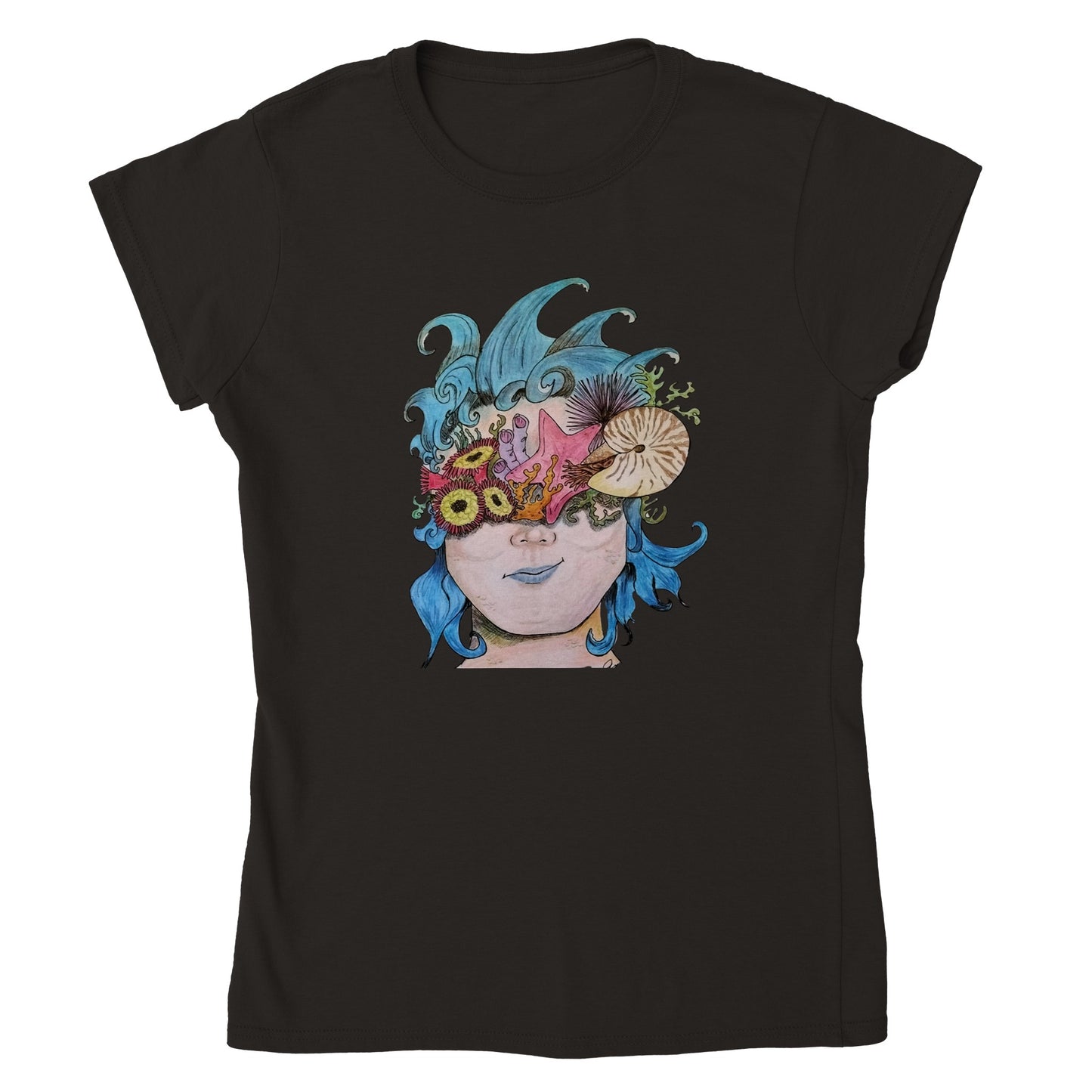 Mistress of the Sea Womens Crewneck T-shirt