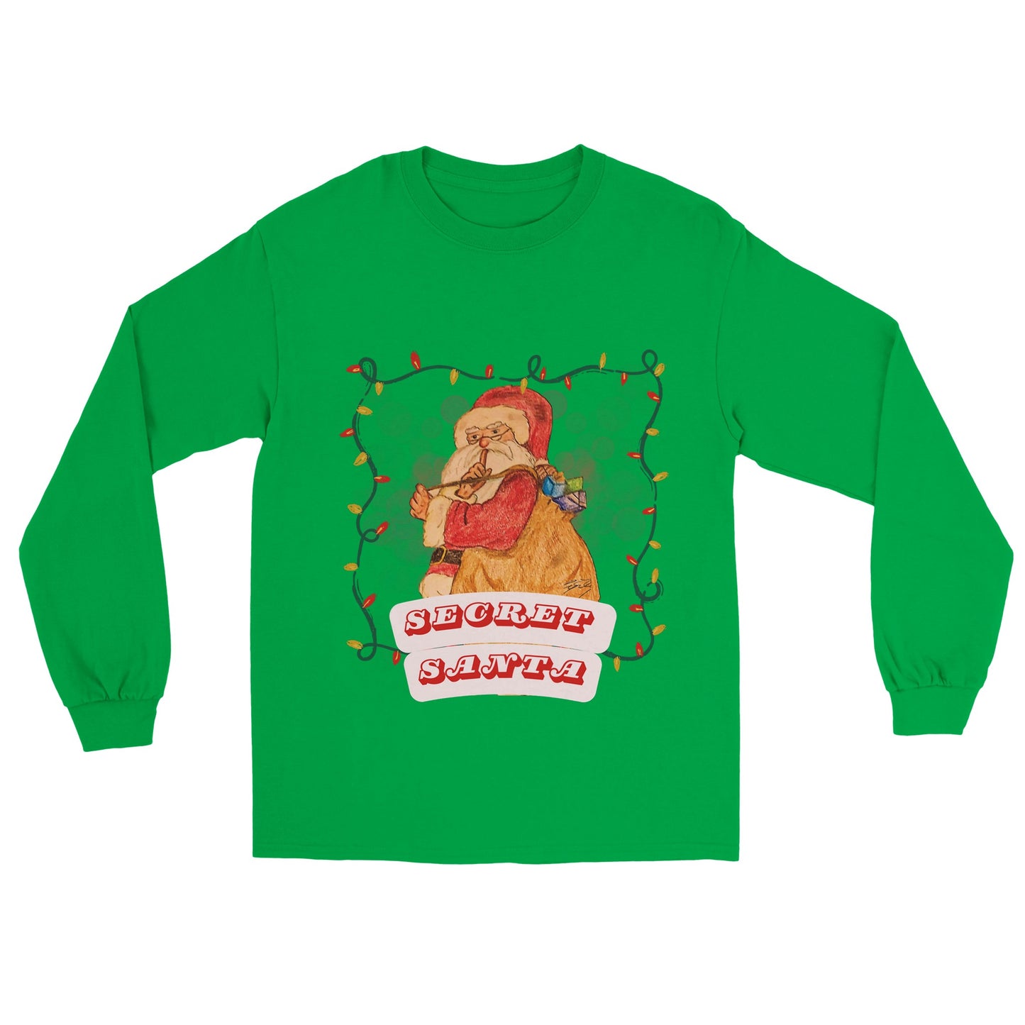 Secret Santa Unisex Longsleeve T-shirt