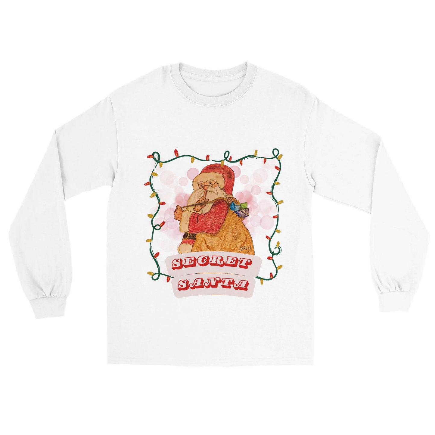 Secret Santa Unisex Longsleeve T-shirt