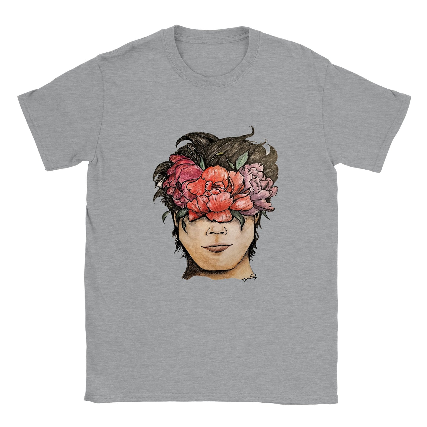 Masculinity in Bloom Unisex Crewneck T-shirt