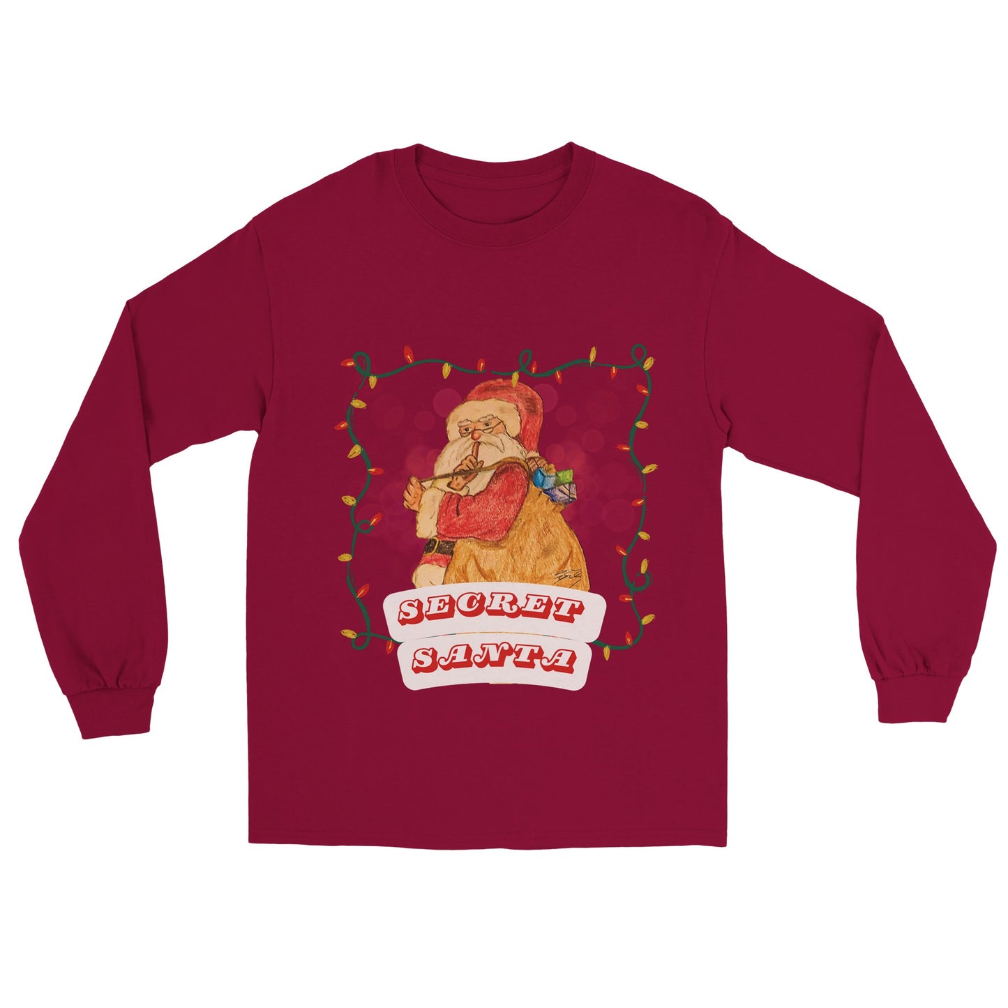 Secret Santa Unisex Longsleeve T-shirt