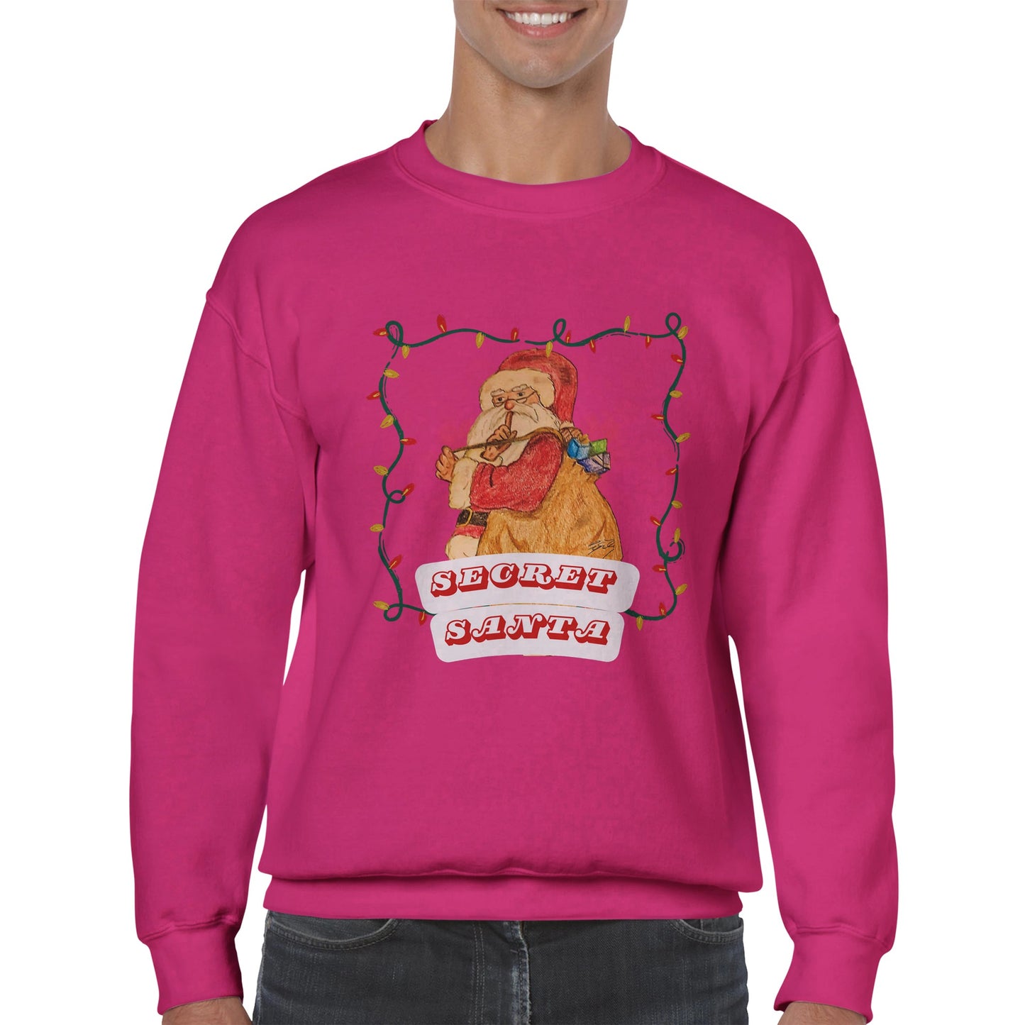 Secret Santa Unisex Crewneck Sweatshirt
