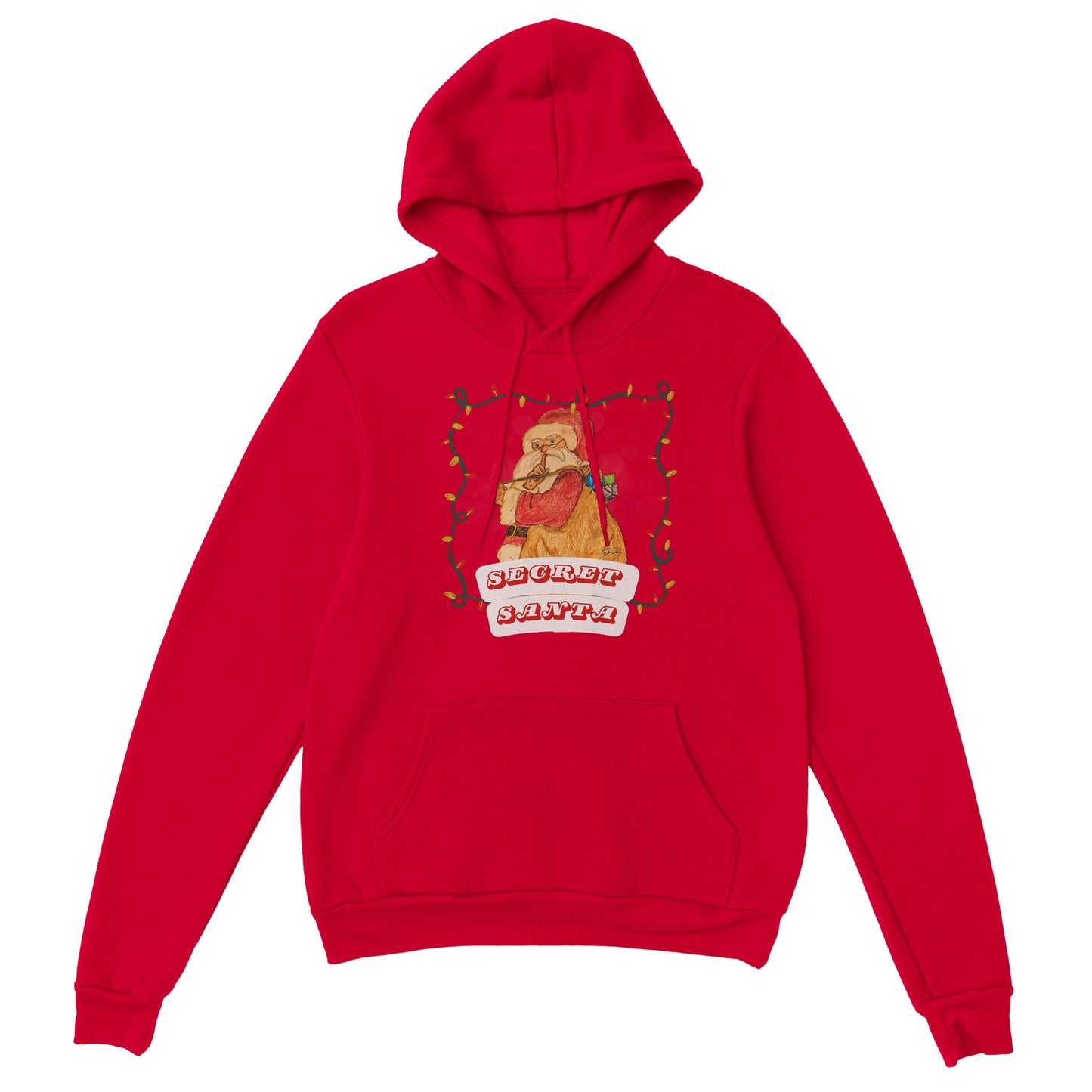 Secret Santa Unisex Pullover Hoodie