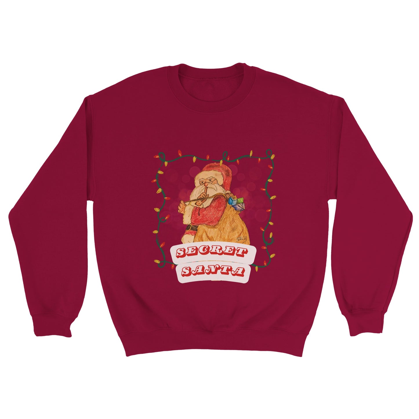 Secret Santa Unisex Crewneck Sweatshirt