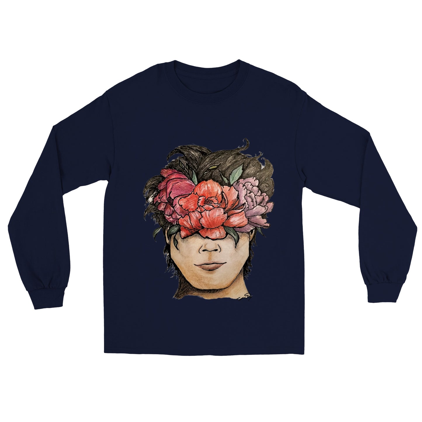Masculinity in Bloom Unisex Longsleeve T-shirt