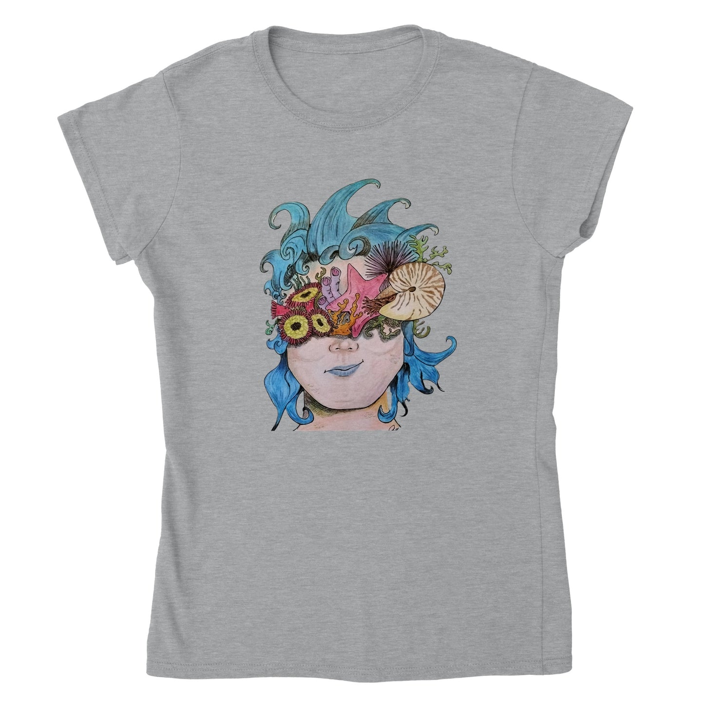 Mistress of the Sea Womens Crewneck T-shirt
