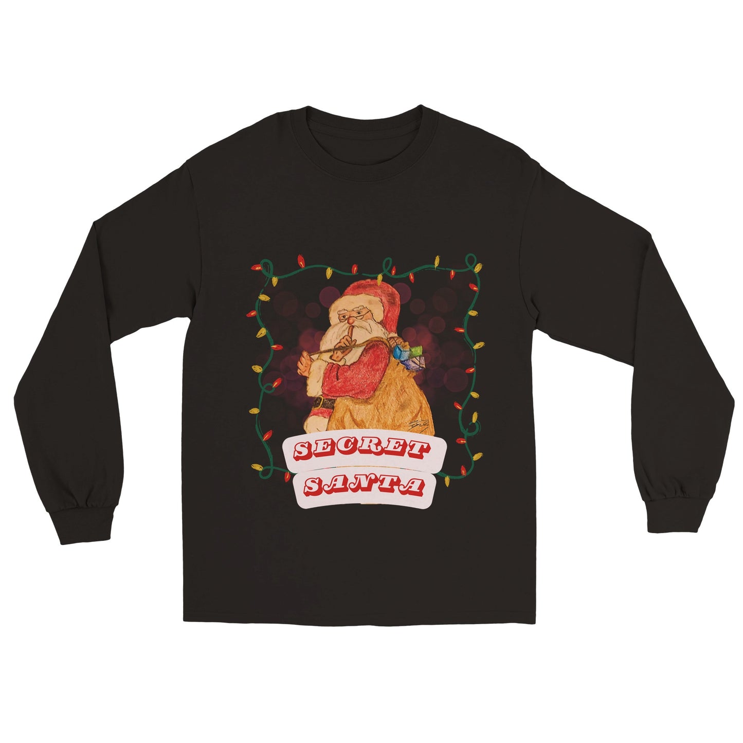 Secret Santa Unisex Longsleeve T-shirt
