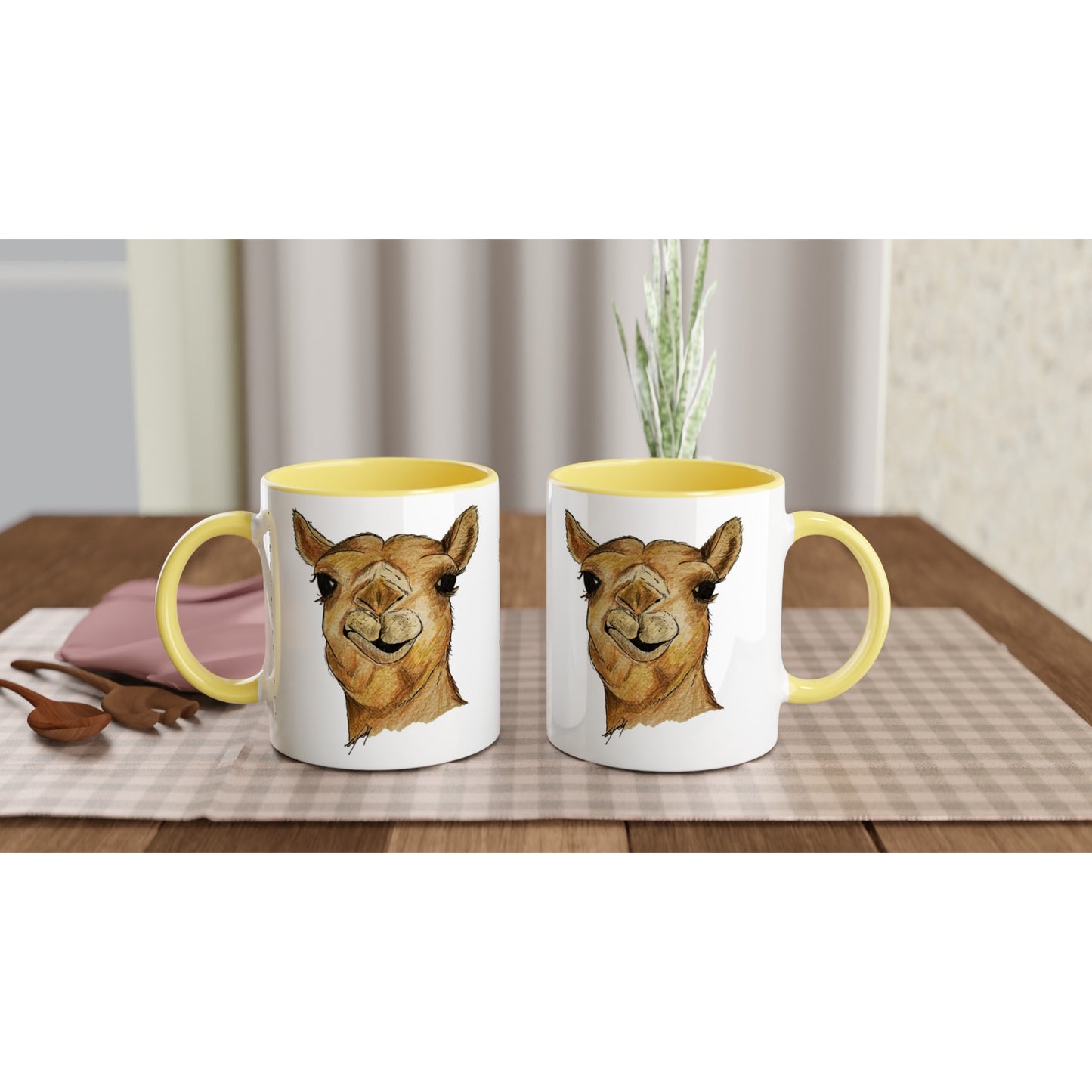 Camel 11oz Ceramic Mug