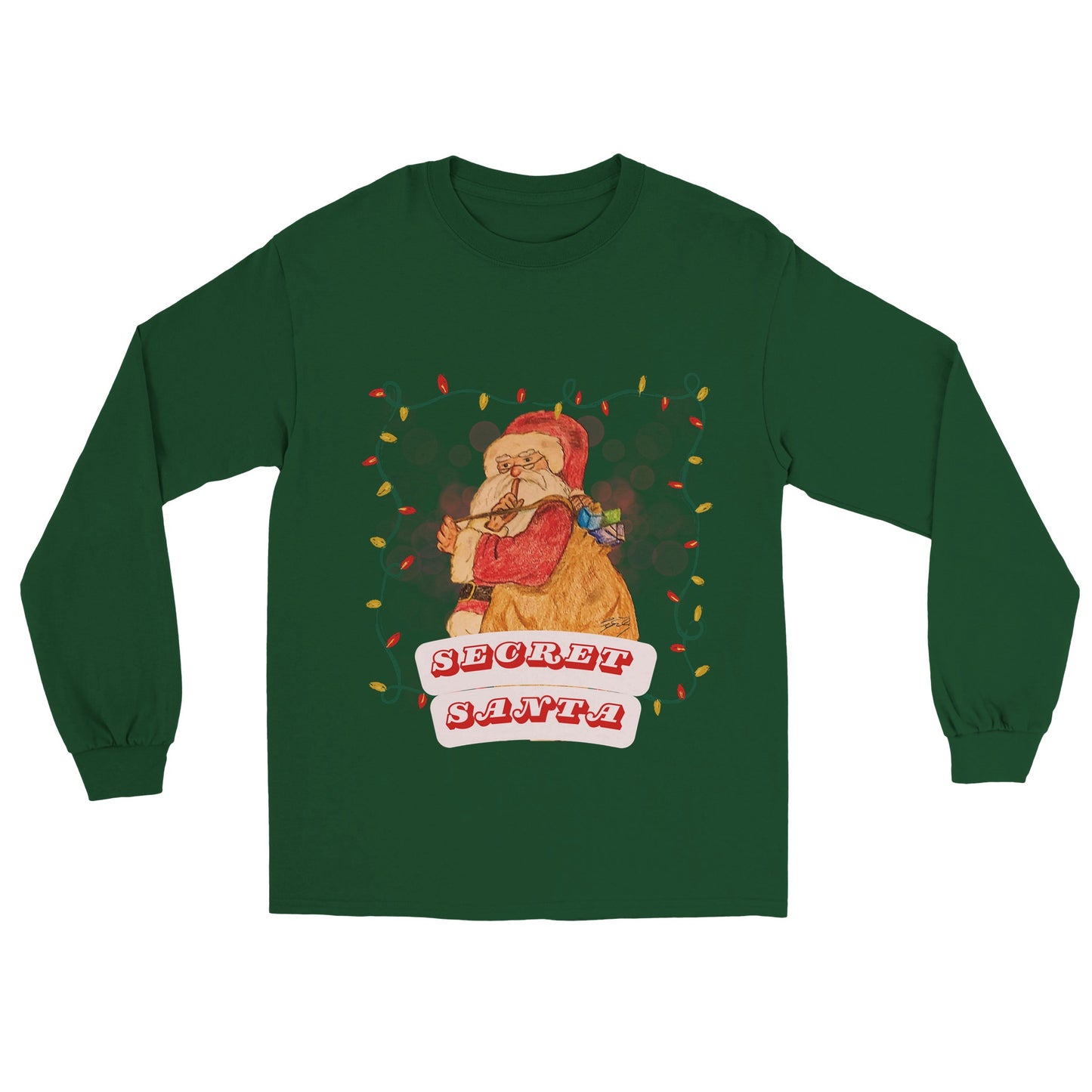 Secret Santa Unisex Longsleeve T-shirt
