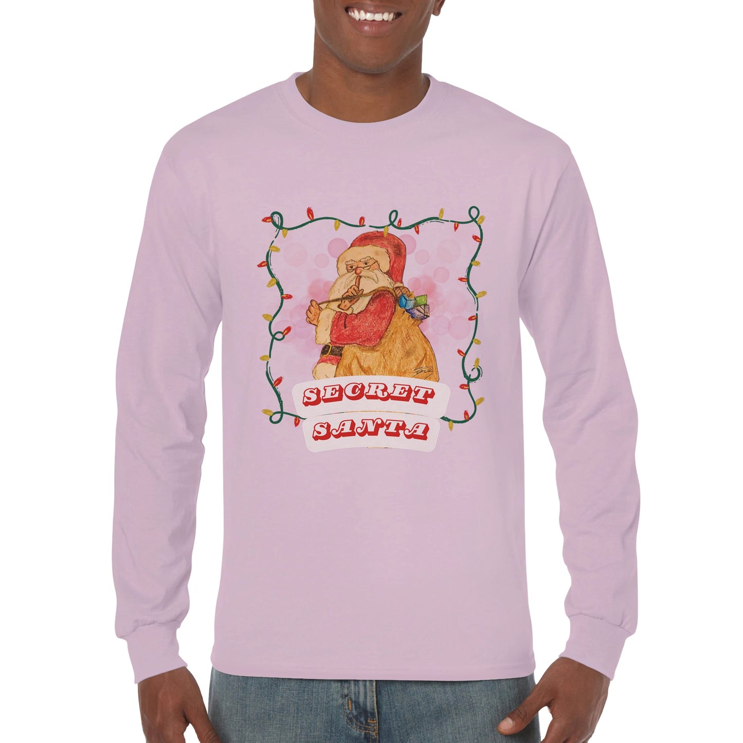Secret Santa Unisex Longsleeve T-shirt