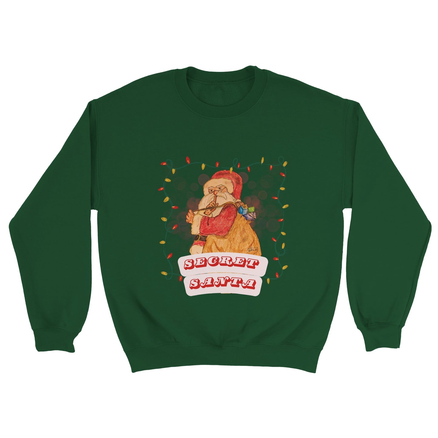 Secret Santa Unisex Crewneck Sweatshirt