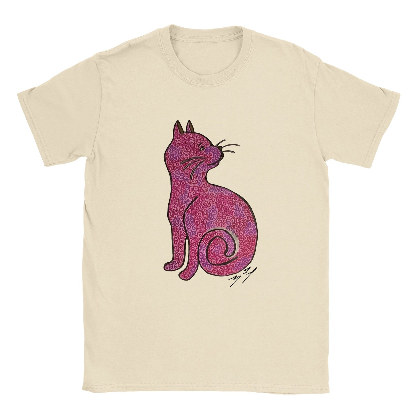 Curious Cat Unisex Crewneck T-shirt