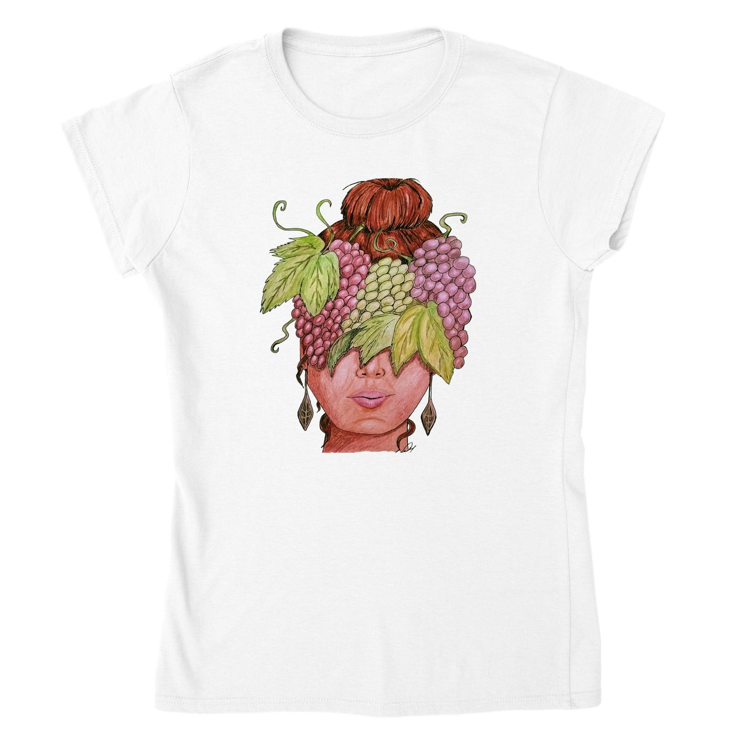 Bacchus's Bride Womens Crewneck T-shirt