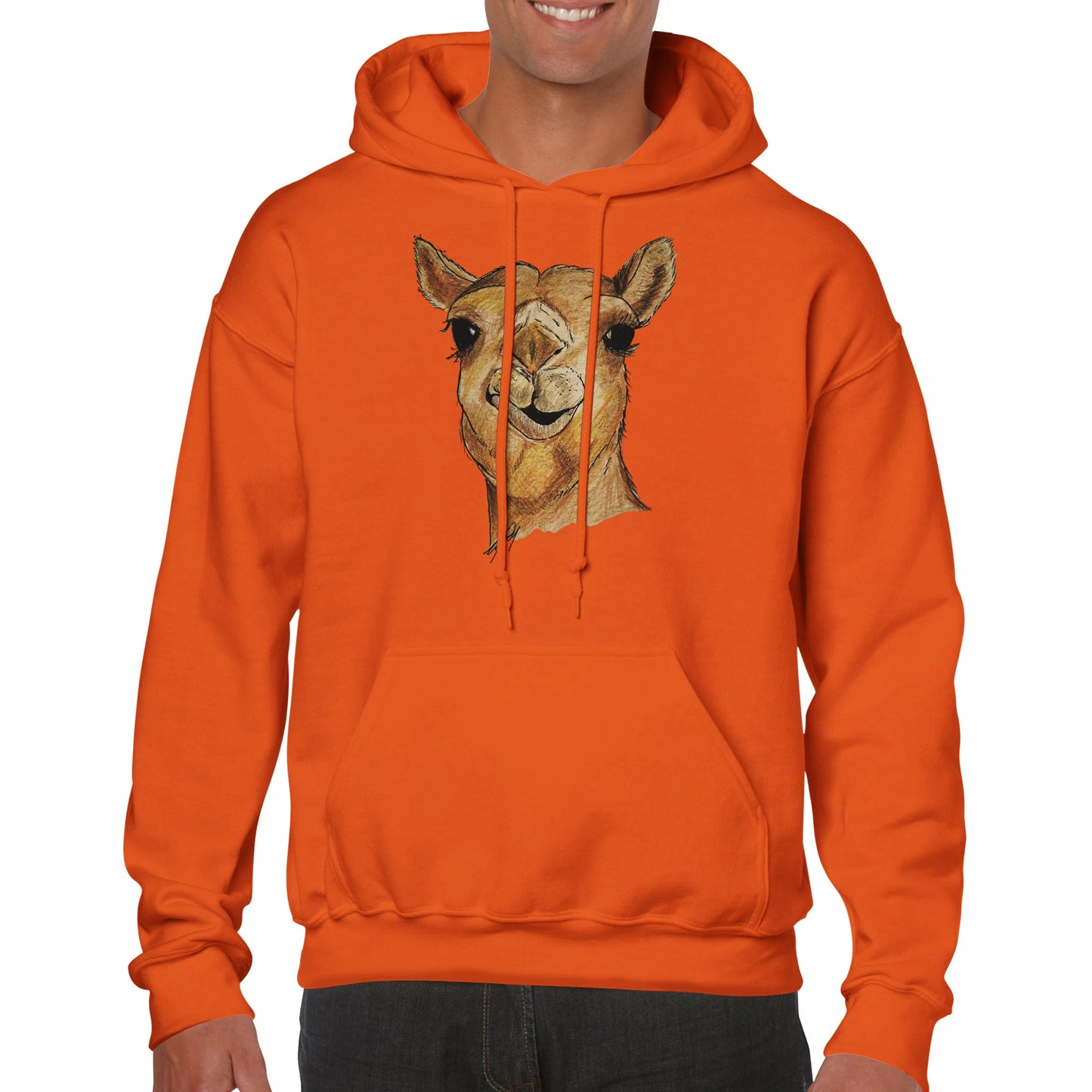 Camel Unisex Pullover Hoodie