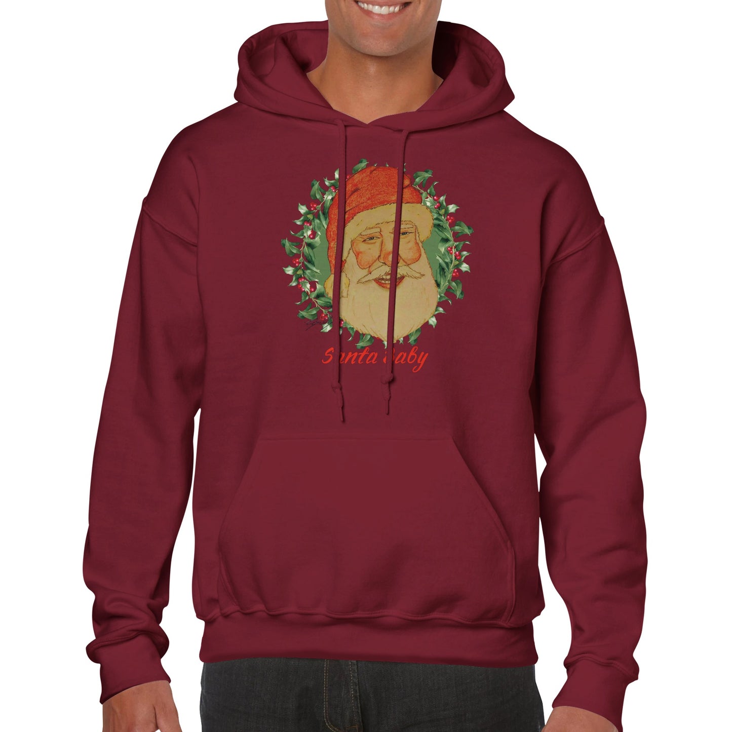 Santa baby Unisex Pullover Hoodie