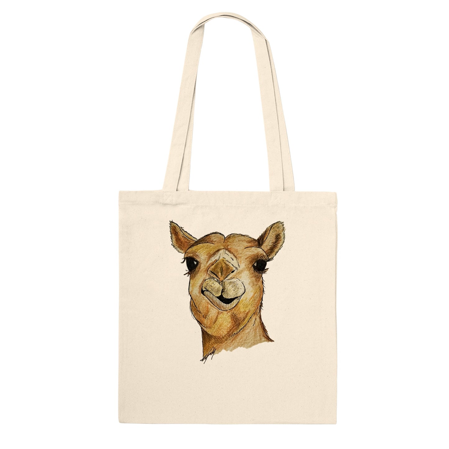 Camel Tote Bag