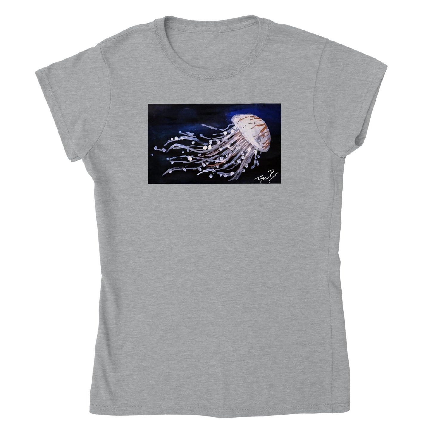 Dancer of the Deep Womens Crewneck T-shirt