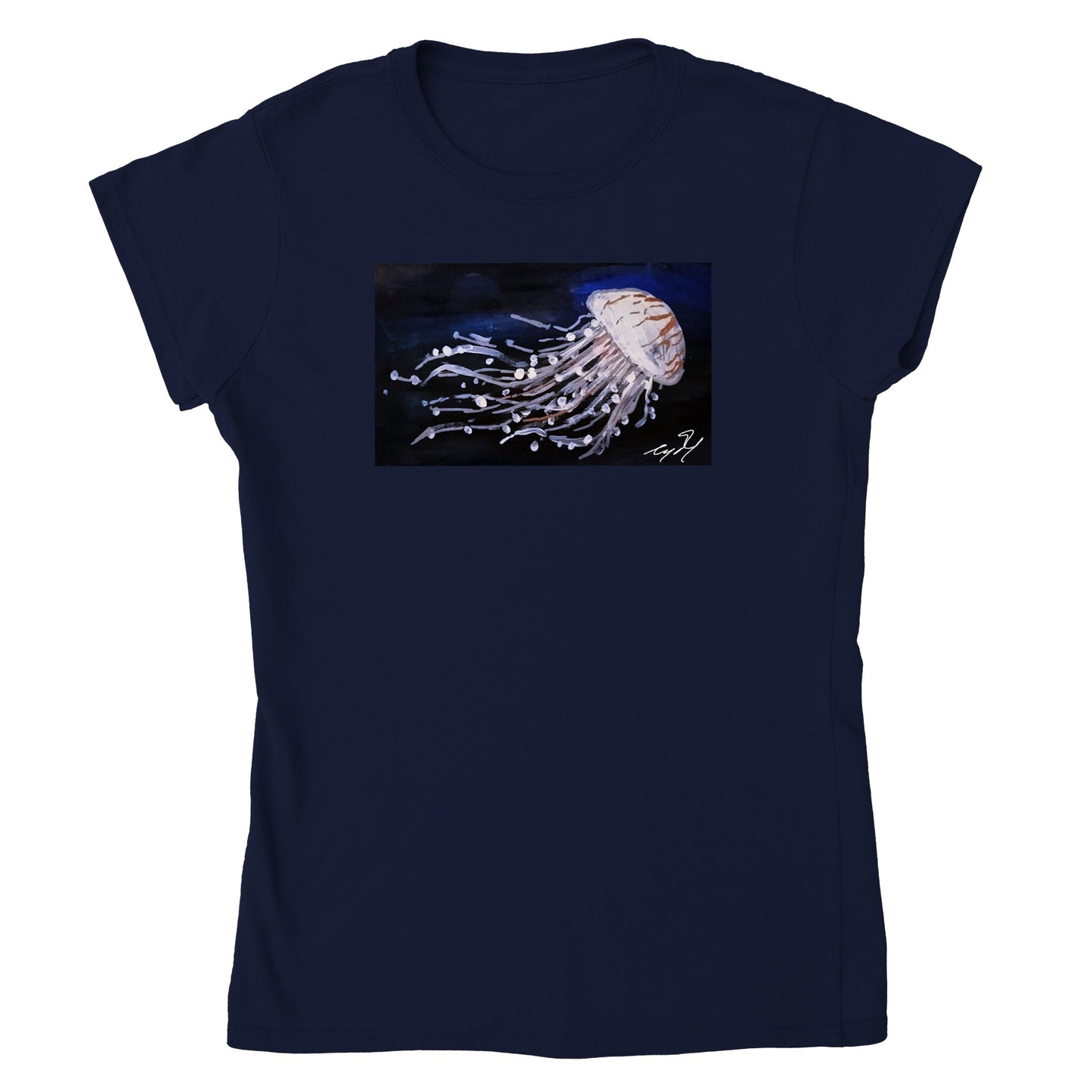 Dancer of the Deep Womens Crewneck T-shirt