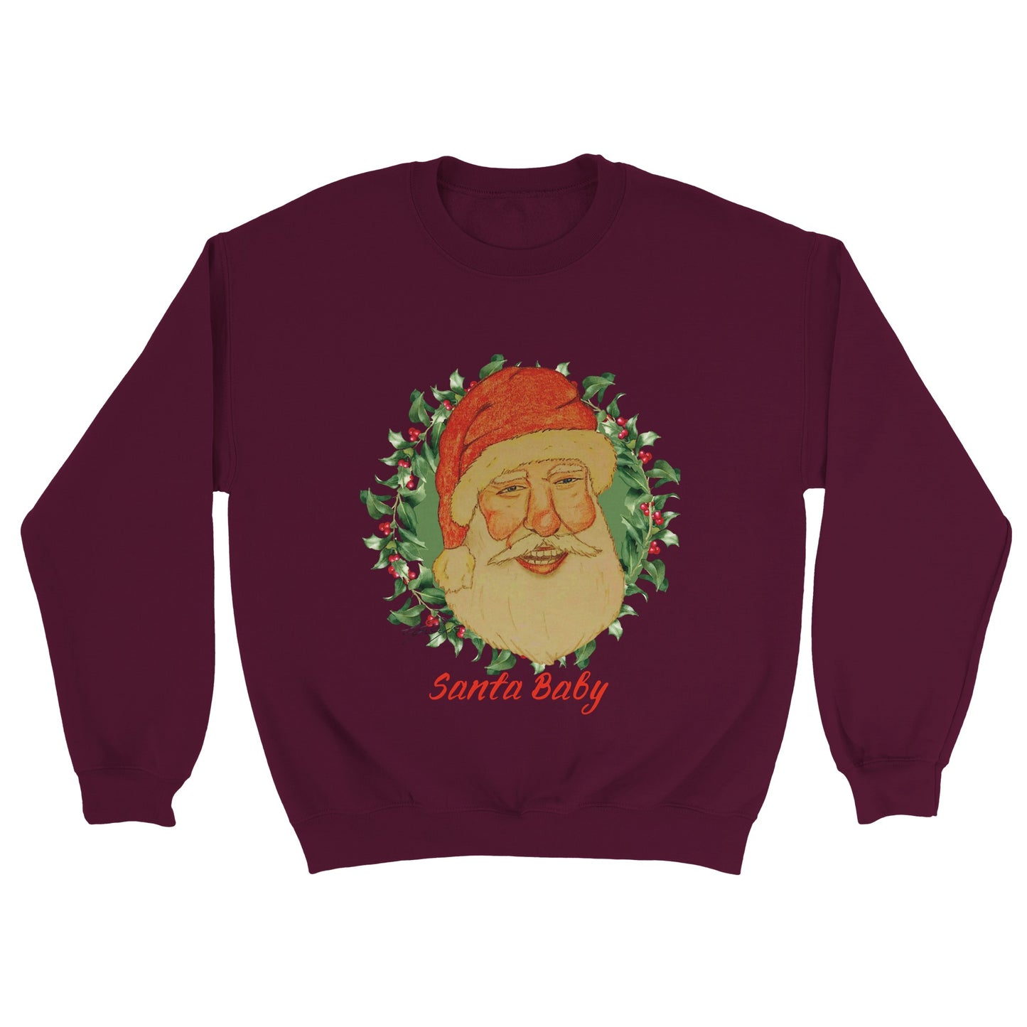 Santa Baby Unisex Crewneck Sweatshirt