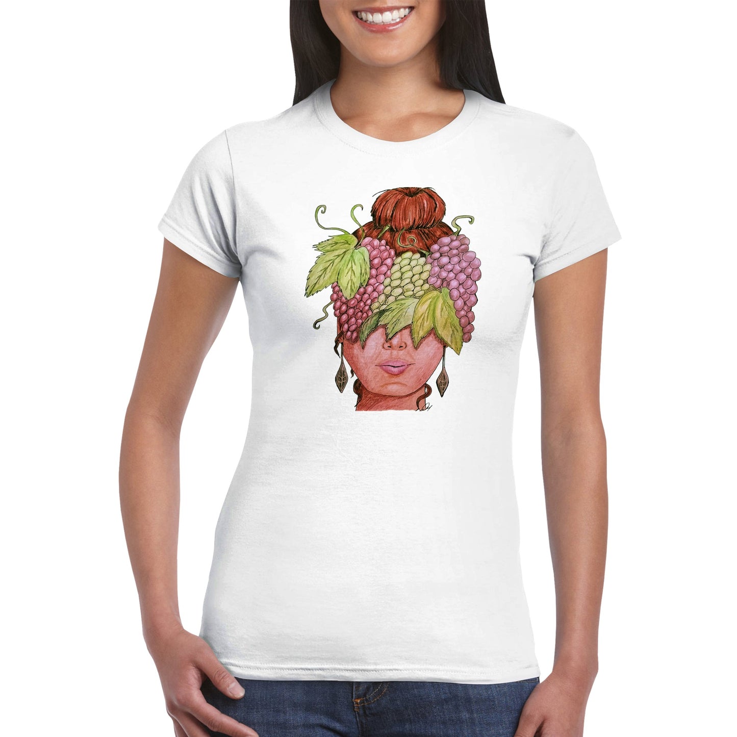 Bacchus's Bride Womens Crewneck T-shirt