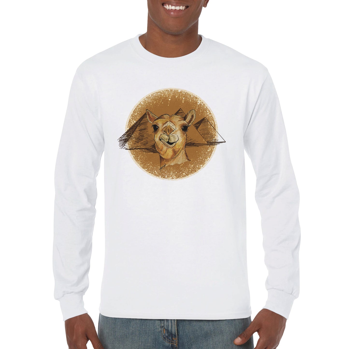 Desert Camel Unisex Longsleeve T-shirt