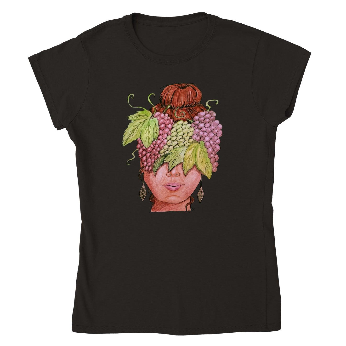 Bacchus's Bride Womens Crewneck T-shirt